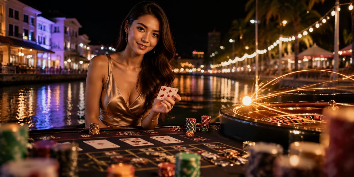 Dealer Profesional dan Meja Nyata Menanti Anda